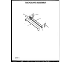 Caloric RBK22AAW-P1142355NW backguard assembly (rbl22aaw/p1142716nw) (rbl22aal/p1142716nl) (rbp22aaw/p1142331nw) (rbp22aal/p1142331nl) (rbk22aal/p1142355nl) (rbk22aaw/p1142355nw) (rbp24aaw/p1142332nw) (rbp24aal/p1142332nl) (rbk24aal/p1142356nl) (rbk24aaw/p1142356nw) (rbl26aaw/p11427 diagram