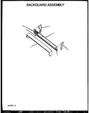 Backguard assembly (rbl22aaw/p1142716nw) (rbl22aal/p1142716nl) (rbp22aaw/p1142331nw) (rbp22aal/p1142331nl) (rbk22aal/p1142355nl) (rbk22aaw/p1142355nw) (rbp24aaw/p1142332nw) (rbp24aal/p1142332nl) (rbk24aal/p1142356nl) (rbk24aaw/p1142356nw) (rbl26aaw/p11427