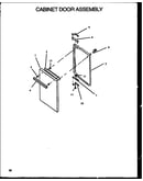 Cabinet door assembly (rls640) (rms640) (rls661) (rms661) (rls666) (rms666)