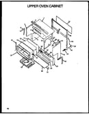 Upper oven cabinet (rms399)