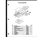 Modern Maid DDO-692B oven accessories diagram