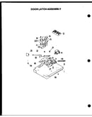 Door latch assembly