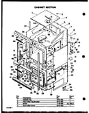 Cabinet section