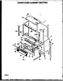 Upper oven cabinet section (qmd-810) (qmd-800)
