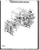 Microwave control section (qmd-810) (qmd-800)