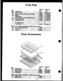 Oven accessories (lki721) (dki721)