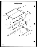 Burner section