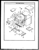 Oven cabinet section