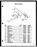Burner section