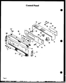 Control panel section