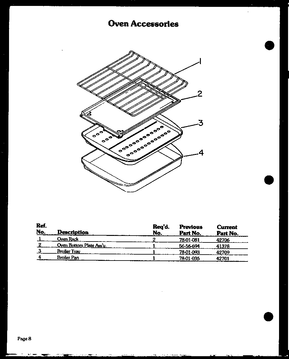 OVEN ACCESSORIES