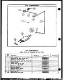 Gas components (rws212) (rws214/p1132434n) (rxs212) (rxs214) (rws216) (rxs216)