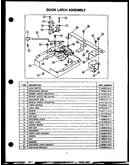 Door latch assembly