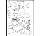 Amana AO27DGW-P1113406S door latch assembly diagram