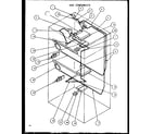 Amana AO27DGW-P1113406S gas components diagram
