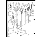 Amana SXDE25JP-P7870129W refrigerator door (sxde25jb/p7870127w) (sxde25j/p7870128w) (sxde25jp/p7870129w) (sxde25jb/p7870130w) diagram
