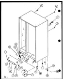 Drain and rollers (sxde25j/p7870101w) (sxde25jp/p7870102w) (sxde25jb/p7870127w) (sxde25j/p7870128w) (sxde25jp/p7870129w) (sxde25jb/p7870130w)