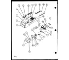 Amana SXDE25J-P7870128W ice bucket and ice maker (sxde25j/p7870101w) (sxde25jp/p7870102w) (sxde25jb/p7870127w) (sxde25j/p7870128w) (sxde25jp/p7870129w) (sxde25jb/p7870130w) diagram