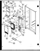 Freezer evaporator and air handling (scd19j/p7804506w) (scd19j/p7804508w)