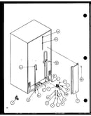 Cabinet back (scd19j/p7804506w) (scd19j/p7804508w)