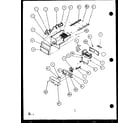 Amana SCD22J-P7870121W ice bucket and ice maker (scd19j/p7804506w) (scd19j/p7804508w) diagram