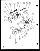 Ice bucket and ice maker (scd19j/p7804506w) (scd19j/p7804508w)