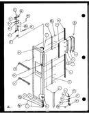 Freezer door (scd22j/p7870121w) (scd22j/p1104021w) (scd22j/p1104022w)