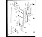 Amana SCD22J-P7870121W refrigerator door (scd22j/p7870121w) (scd22j/p1104021w) (scd22j/p1104022w) diagram