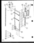 Refrigerator door (scd22j/p7870121w) (scd22j/p1104021w) (scd22j/p1104022w)