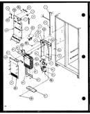 Evaporator and air handling (scd22j/p7870121w) (scd22j/p1104021w) (scd22j/p1104022w)
