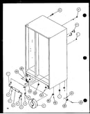 Drain and rollers (scd22j/p7870121w) (scd22j/p1104021w) (scd22j/p1104022w)