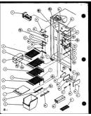 Freezer shelving and refrigerator light (sx19mw/p1121302ww) (sx19ml/p1121302wl) (sx22ml/p1120604wl) (sx22mg/p1120604wg) (sx22mw/p1120603ww) (sx22mw/p1120604ww) (sx22ml/p1120603wl) (sx22mg/p1120603wg) (sx25mw/p1120705ww) (sx25m2w/p1154902ww) (sx25ml/p11207