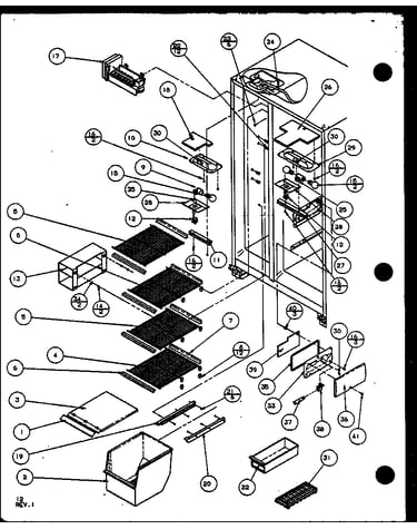 Freezer shelving and refrigerator light (sx19mw/p1121302ww) (sx19ml/p1121302wl) (sx22ml/p1120604wl) (sx22mg/p1120604wg) (sx22mw/p1120603ww) (sx22mw/p1120604ww) (sx22ml/p1120603wl) (sx22mg/p1120603wg) (sx25mw/p1120705ww) (sx25m2w/p1154902ww) (sx25ml/p11207
