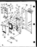 Freezer evaporator and air handling (sx19mw/p1121302ww) (sx19ml/p1121302wl) (sx22ml/p1120604wl) (sx22mg/p1120604wg) (sx22mw/p1120603ww) (sx22mw/p1120604ww) (sx22ml/p1120603wl) (sx22mg/p1120603wg) (sx25mw/p1120705ww) (sx25m2w/p1154902ww) (sx25ml/p1120706wl