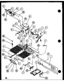 Machine compartment - tecumseh compressor (sx22ml/p1120604wl) (sx22mg/p1120604wg) (sx22mw/p1120603ww) (sx22mw/p1120604ww) (sx22ml/p1120603wl) (sx22mg/p1120603wg) (sx25mw/p1120705ww) (sx25m2w/p1154902ww) (sx25ml/p1120706wl) (sx25mg/p1120706wg) (sx25mw/p112