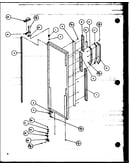 Refrigerator door (35531w/p1121905ww) (36531w/p1121901ww) (36531w/p1121902ww) (35538l/p1121906wl) (36538l/p1121903wl) (36538l/p1121904wl)