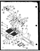 Machine compartment - tecumseh compressor (35531w/p1121905ww) (36531w/p1121901ww) (36531w/p1121902ww) (35538l/p1121906wl) (36538l/p1121903wl) (36538l/p1121904wl)