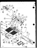 Machine compartment - panasonic compressor (sz25mw/p1120709ww) (sz25ml/p1120709wl) (sz25mw/p1120710ww) (sz25ml/p1120710wl) (sz25mpw/p1120711ww) (sz25mpw/p1120712ww) (sz25mpl/p1120711wl) (sz25mpl/p1120712wl)
