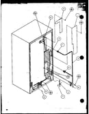 Rollers and back unit (sz25mw/p1120709ww) (sz25ml/p1120709wl) (sz25mw/p1120710ww) (sz25ml/p1120710wl) (sz25mpw/p1120711ww) (sz25mpw/p1120712ww) (sz25mpl/p1120711wl) (sz25mpl/p1120712wl)