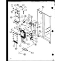 Amana 36041W-P1122101WW evaporator and air handling diagram