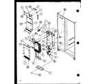 Amana 36048L-P1122102WL evaporator and air handling diagram