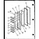 Amana SL22MBW-P1120606WW freezer door diagram