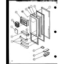 Amana SL22MBW-P1120606WW refrigerator door diagram