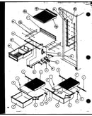 Refrigerator shelving and drawers (sw22mbg/p1153503wg) (sw22mbw/p1153503ww) (sw22mbl/p1153503wl) (sw22mbw/p1153504ww) (sw22mbg/p1153504wg) (sw22mbl/p1153504wl)