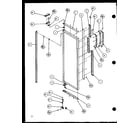Amana SZ25MP2L-P1154904WL refrigerator door (sz25m2w/p1154903ww) (sz25m2l/p1154903wl) (sz25mp2w/p1154904ww) (sz25mp2l/p1154904wl) diagram