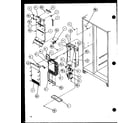 Amana SZ25MP2W-P1154904WW freezer evaporator and air handling (sz25m2w/p1154903ww) (sz25m2l/p1154903wl) (sz25mp2w/p1154904ww) (sz25mp2l/p1154904wl) diagram