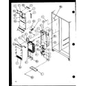 Amana SZ25MP2W-P1154904WW freezer evaporator and air handling (sz25m2w/p1154903ww) (sz25m2l/p1154903wl) (sz25mp2w/p1154904ww) (sz25mp2l/p1154904wl) diagram
