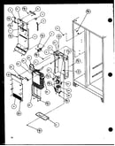 Freezer evaporator and air handling (sz25m2w/p1154903ww) (sz25m2l/p1154903wl) (sz25mp2w/p1154904ww) (sz25mp2l/p1154904wl)