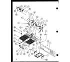 Amana SZ25M2W-P1154903WW machine compartment - pansonic compressor (sz25m2w/p1154903ww) (sz25m2l/p1154903wl) (sz25mp2w/p1154904ww) (sz25mp2l/p1154904wl) diagram