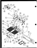 Machine compartment - pansonic compressor (sz25m2w/p1154903ww) (sz25m2l/p1154903wl) (sz25mp2w/p1154904ww) (sz25mp2l/p1154904wl)